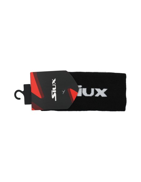 Muñequera Siux Club Larga Negro | Ofertas de pádel